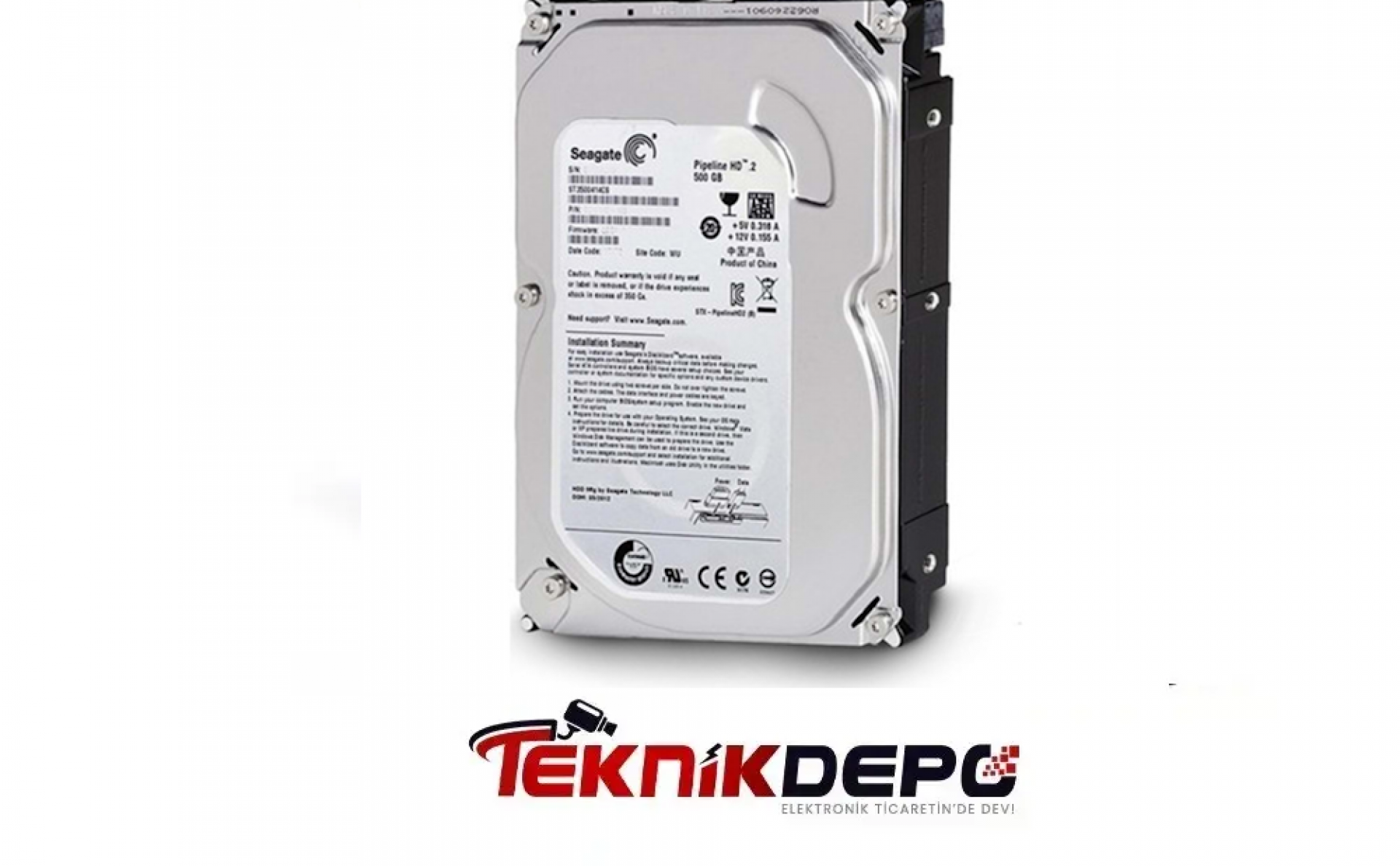  SEAGATE  500 GB DVR Kayıt Cihazı Diski 