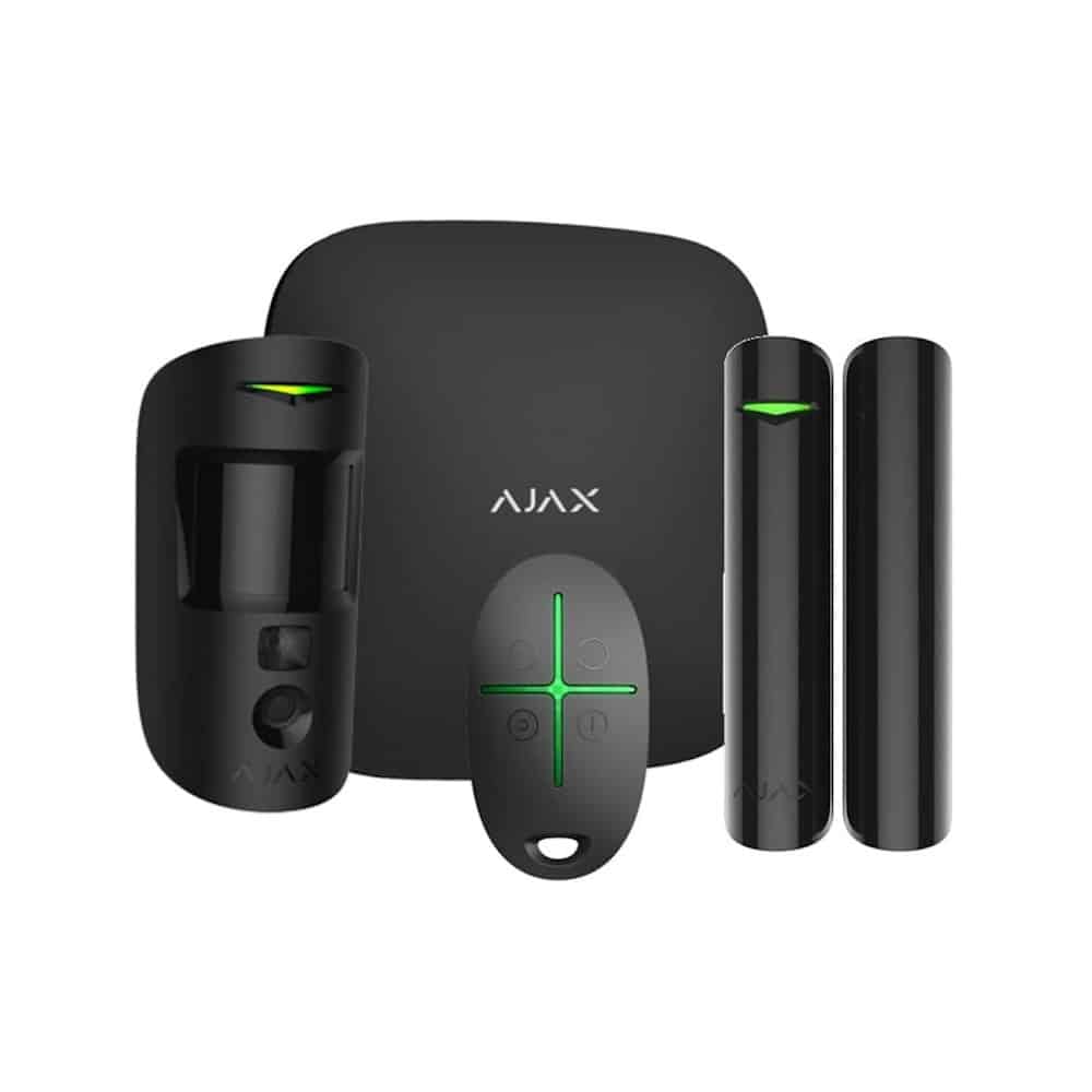 Ajax StarterKit CAM Kablosuz Alarm Seti - Siyah