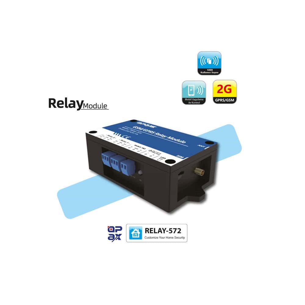 Relay-572 Gsm/Gprs Röle Modülü